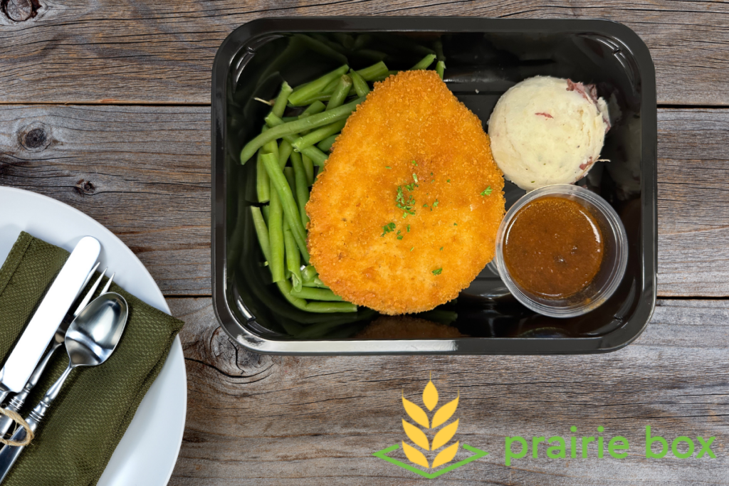 Senior Veal Cutlet Dinner Prairie Box