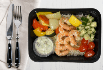 Bowls | Mediterranean Shrimp Bowl - Low Carb