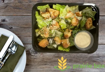 Salad | Grilled Caesar Salad with Croissant Croutons