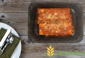Senior | Baked Spinach & Ricotta Manicotti